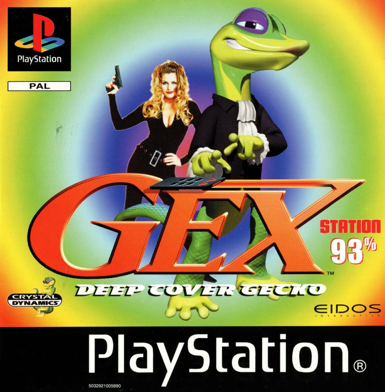 Gex 3: Deep Cover Gecko box art for Playstation